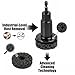 shuielai Wheel Hub Resurfacing & Stud Cleaning Kit, Quick Rust Removal Tool for Lug Nuts & Brake Rotors, Fits 1/2