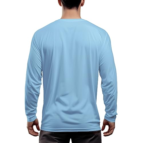 Raggy Waltz UPF 50+ Sun Protection Athletic Shirts Rash Guard Fishing Shirts Long Sleeves UV Sun Protection Shirts for Men2