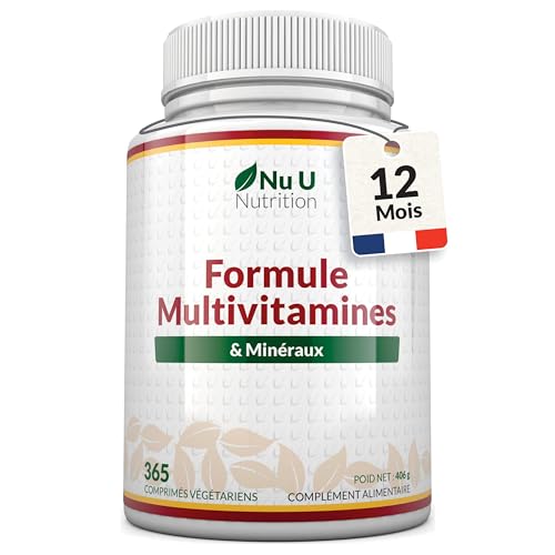 Multivitamines 365 Comprimés Nu U Nutrition