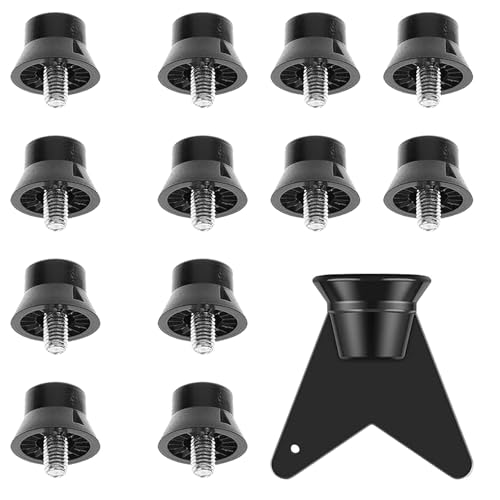 Alriedy Lot de 12 Crampons À Vis de Rechange Nike pour Chaussures de Football Antidérapants Stables - Ne Pas Confondre Avec Adidas