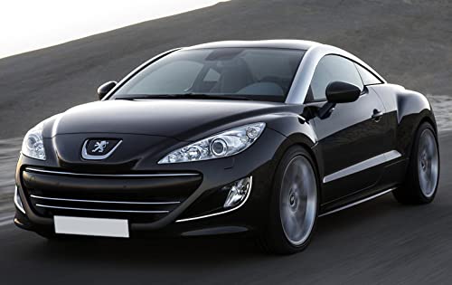 Baguette chromée antibrouillard Peugeot RCZ 10-12 enjoliveur calandre avant