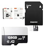 Micro cartão de memória 128gb original adaptador full hd - v