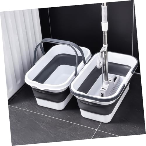Seau pliable 15l en PP et TPE robuste pour ménage