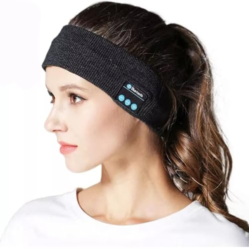 Faixa De Cabeça Com Som Bluetooth Bandana Fone De Ouvido Sem Fio Para Caminhada Dormir Treinar Ioga