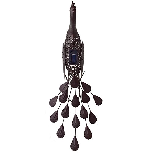 Oakland Living Az650265-Peacock-Hb Animal Solar Light Statue #TOP3