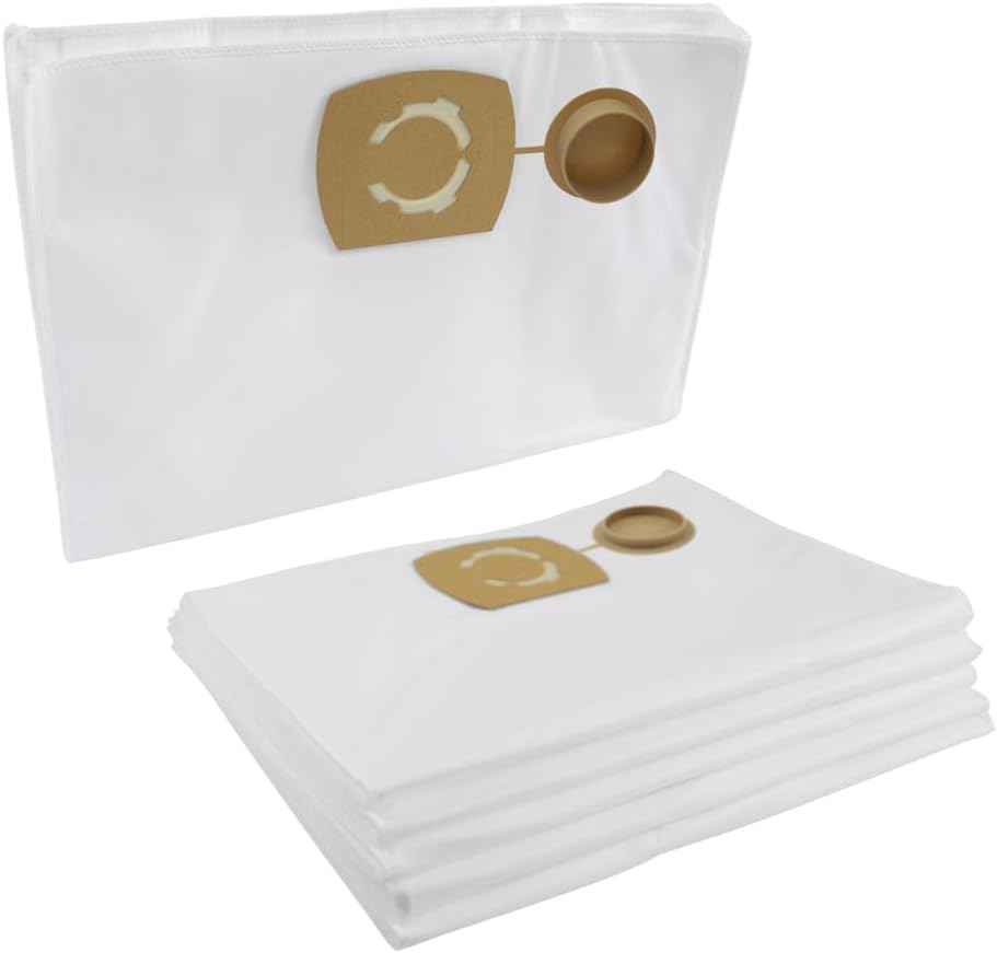 MisterVac Vacuum Cleaner Bags Pack of 10 Compatible with Intertek MWW706S-30L-1400WA Prof.
