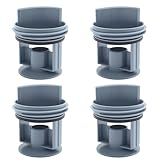 MospdyGear 4 PCS 00647920 Washing Machine Drain Pump Filter, Plastic Lint Filter Replacement for Bosch Washing Machine, Replacement for Siemens Models, Replaces 00602008