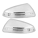 Yearninglife Auto Links + Rechts Aussenspiegel Blinker Spiegelblinker Set, LED Rückspiegel Blinker Für W204 S204 W639 A2048200721 ??A2048200821