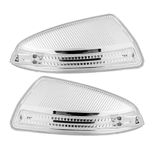 Yearninglife Aile de Porte Miroir Clignotant A2048200721 Paire de Clignotants Arrière de Voiture Clignotant Indicateur étanche pour Clignotant Classe C W204