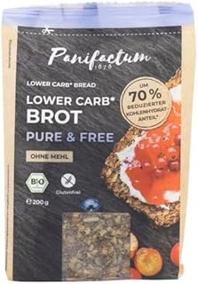 Panifactum BIO Lower Carb Brot „Pure+Free“ glutenfrei (0.2 kg)
