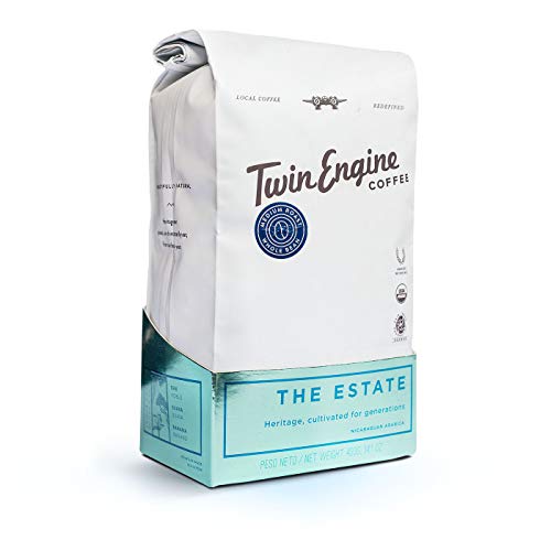 Twin Engine Coffee ESTATE BLEND - Tostado Medio, Grano Entero, 400 g miniatura 1