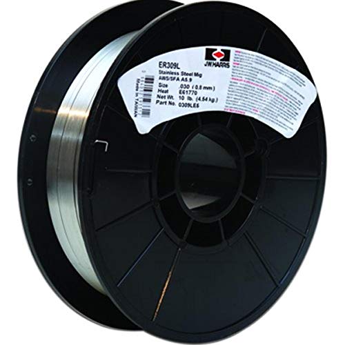 Harris 0309LE2 309L Welding Wire, Stainless Steel Spool, 0.030