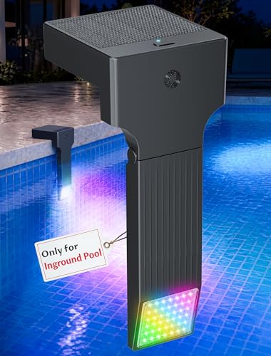 Kompoll Solar Pool Lights for Inground Pool, LED Underwater Light, 1 Pack