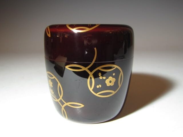 ☆飛来一閑　萩に雁八角棗☆裏千家十四代淡々斎花押☆u479 ☆飛来一閑 萩に雁八角棗☆裏千家十四代淡々斎花押☆u479