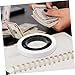KONTONTY 1 Roll Self Sealing Money Band Cash Wrapper Currency Straps Bill Wrappers Wrap Bands Secure Cash Storage