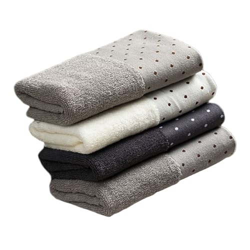 Toallas de algodón suaves y absorbentes pack de 4 unidades para aseo personal y baño