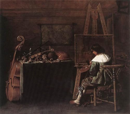 Cuadro Pintura Murales Decor Pintura Hendrick Gerritsz Pot Lienzo Cuadro Pintura Hogar 60x90cm