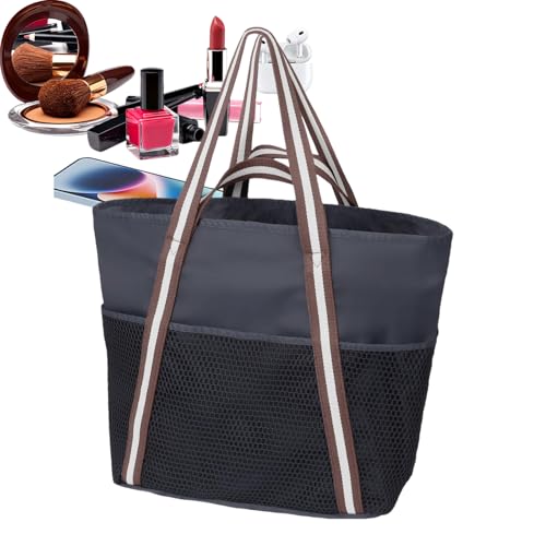 Beach Bag For Women, Sandproof Travel Tote, Summer Beach Bag, Zipper Closure Protection Storage, Interior And Exterior2