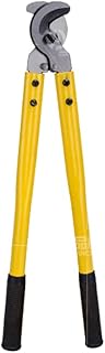 LeTkingok Manual Labor-Saving Cable Cutter, Long Arm 100MM2 Copper and Aluminum Electrical Wire Scissors with CR-V Knife LK-125