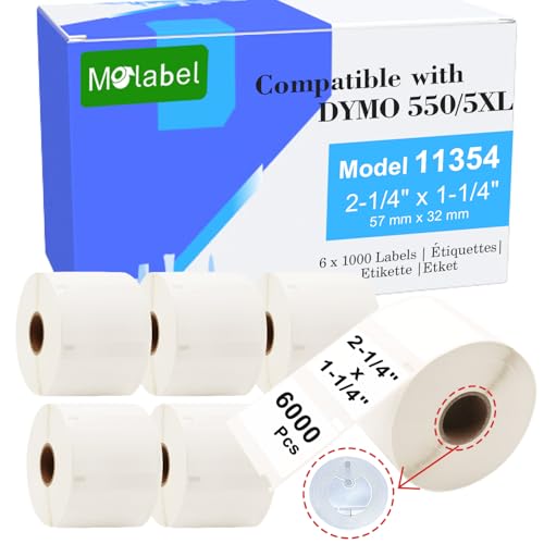 Rouleau étiquette Dymo S0722540 compatible LabelWriter 550 format 57x32