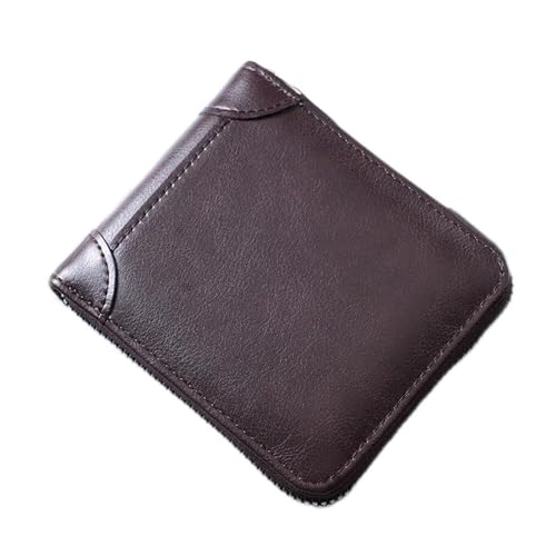Mens Wallet Men's Vintage Clutch Wallet Business Short RFID Blocking(Colour 2)