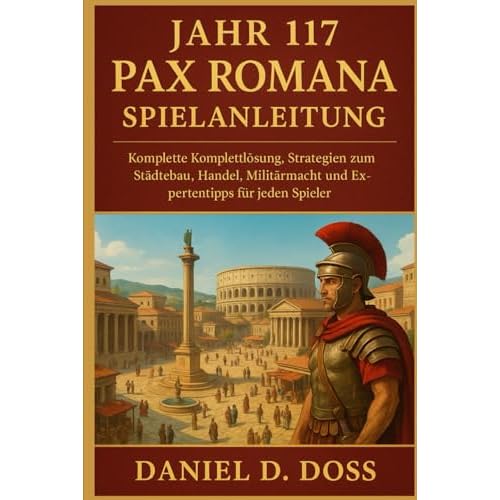 Jahr 117 Pax Romana Spielanleitung: Komplette Komplettlösung, Strategien zum Städtebau, Handel, Militärmacht und Expertentipps für jeden Spieler