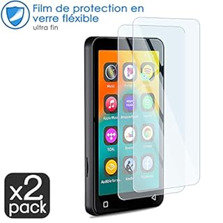 KARYLAX - Protection d'écran en Verre Flexible, Dureté 9H, Anti-Rayures, Film Protecteur Compatible pour Lecteur MP3 Bluetooth Innioasis (2 pièces)