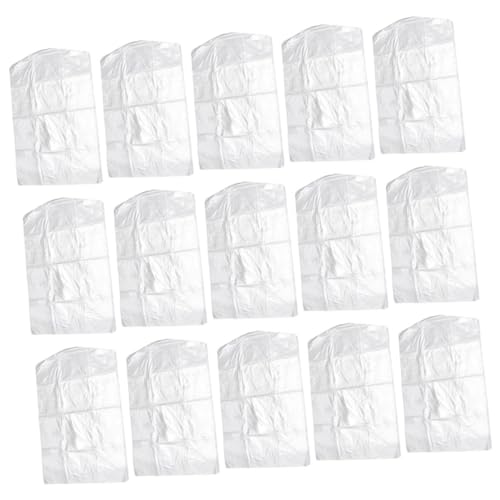 HEALLILY 20pcs Garment Bags for Clothes Storage Clothing Covers for Suits Coats Jackets for Dry Cleaner and Closet Organization