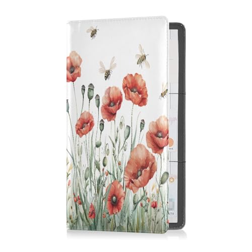 Organizador de Carro de Cuero Floral