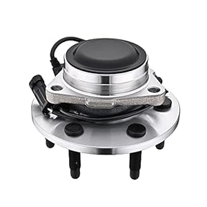 2WD Wheel Bearing Hub Front Wheel Hub and Bearing Assembly Fit for Chevy Tahoe Silverado 1500 Suburban Avalanche Express, for GMC Yukon XL 1500 Sierra Savana, for Cadillac Escalade 6 Lug w/ABS 515054