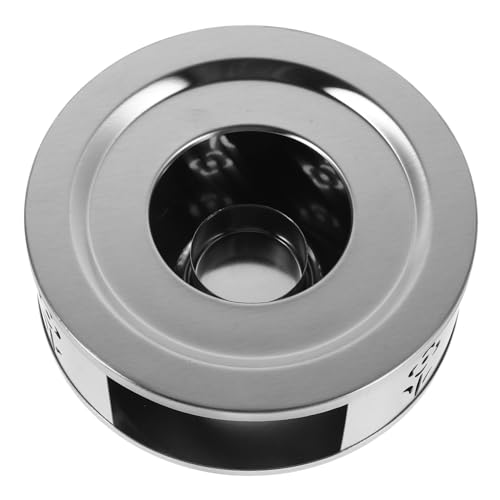 WATIIFUFU Stainless Steel Tea Warmer Candle Holder Base for Teapots - Ideal for Outdoor and Indoor Use