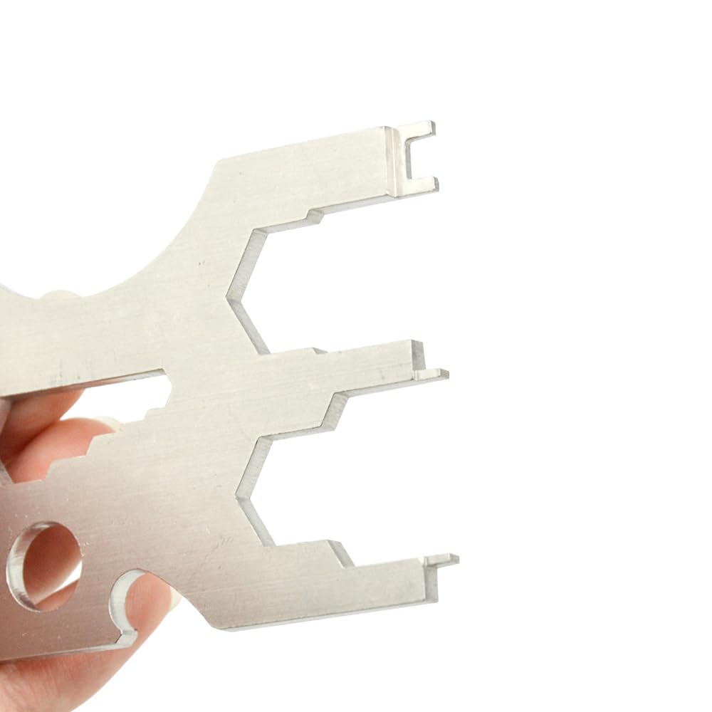 Multitool zum Tauchen Tauch-Multitool, Edelstahl-Kreditkarten-Set, Tauchausrüstung, Atemregler-Werkzeug