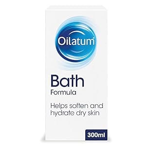 Oilatum Moisture Rich Bath Soak, For Dry, Itchy, Sensitive and Eczema-prone Skin, Soothes, Hydrates and Relieves Dryness, Protects the Skin, Fragrance Free, Suitable for Everyday Use, 1 x 300ml