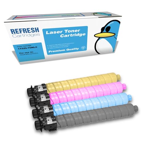 Everyday Valuepack of Remanufactured TK8345K/C/M/Y Toner Cartridge Replacement for Kyocera Printers