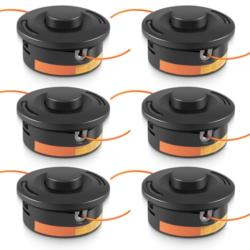 Yoursme 6 Packs 25-2 Trimmer Head for Stihl FS90 FS90R FS55 FS56 FS56RC FS70 FS80 FS110 FS130 FS88 FS100 FS100R FS106 FS108 Weed Eater Head Replaces 4002 710 2108 4002 710 2191