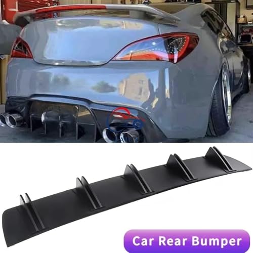 Diffuseur arrière de voiture style carbone pour l'élégance de la Genesis Coupe