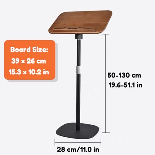 Atril ajustable de 50-170 cm que soluciona la falta de espacio y agiliza tus eventos 2