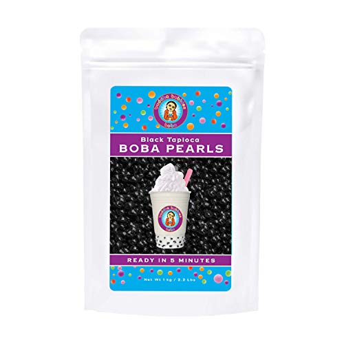 Organic Black Tapioca Pearls by Buddha Bubbles Boba