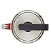 KitchenAid Teakettles Enamel-on-Steel Stovetop Whistling Teakettle, Induction Ready, Stainless steel Lid, 2 Quart - Empire Red