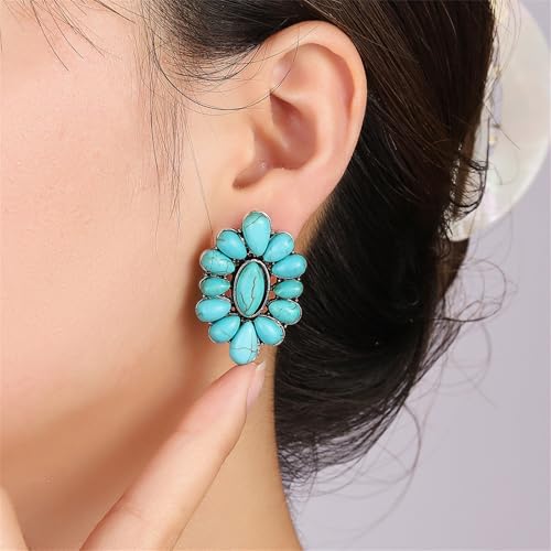 Boucles d'oreilles ethniques légères pour sublimer votre visage sans douleur aux lobes - 4