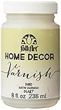FolkArt Home Decor Chalk Furniture & Craft Paint in Assorted Colors, 8 ounce, Satin Varnish