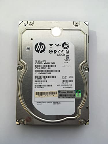 MB4000FCWDK HP 4-TB 6G 7.2K 3.5 SAS HDD [2�p�b�N]