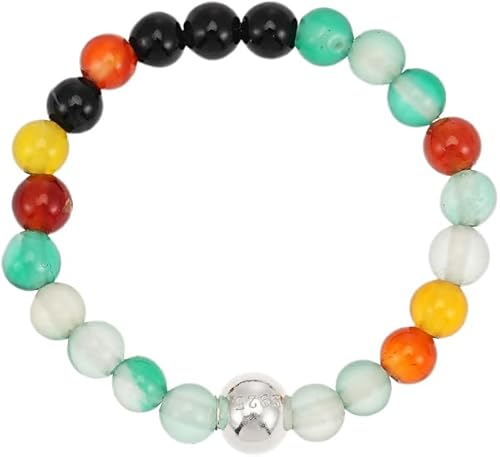 SIXFOX Beaded Rings for Women Stretch Natural Freshwater Pearl Elastic Beaded Wrap Stackable Ring Gift