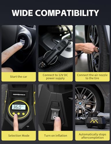 Long Cord 12V Tire Inflator