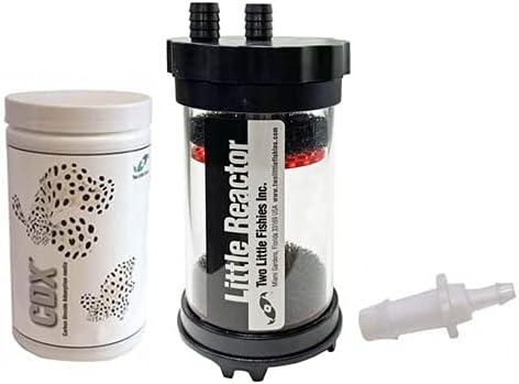 Two Little Fishies Little Reactor CO2 Scrubber Bundle: Aquarium Equipment - CO2 Scrubber for Aquarium Maintenance with Protein Skimmer