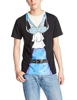 Amazon | [ワンピース] Tシャツ 12893245 メンズ ブルー 日本 L