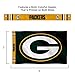 WinCraft Green Bay Packers Printed Header 3x5 Foot Banner Flag