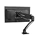 FLEXIMOUNTS Swivel Desk Monitor Mount/W Height Adjustable Gas Spring LCD Arm for 10-27 inches Samsung/dell/asus/acer/hp/aoc Computer Monitor