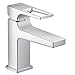Produktbild hansgrohe Wasserhahn Metropol (Armatur mit Auslauf Höhe 100 mm und Push-Open Ablaufgarnitur, langer Auslauf 127mm) Chrom