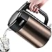 Electric Kettle, VOSEN 1.7L Double Wall 100% Stainless Steel Electric Tea Kettle, BPA Free Cool Touch Kettle with Auto Shut-Off & Boil Dry Protection, 1500W Fast Boiling
